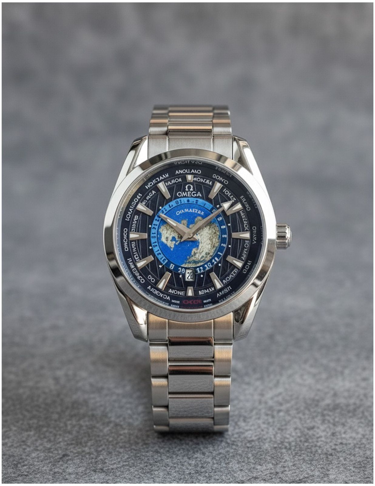 Omega Seamaster World Map