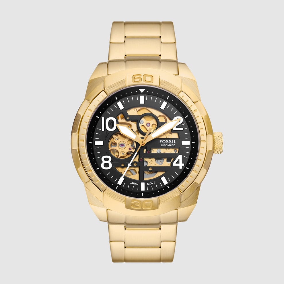 Fossil Bronson Me3218 Gold (With Og Box)