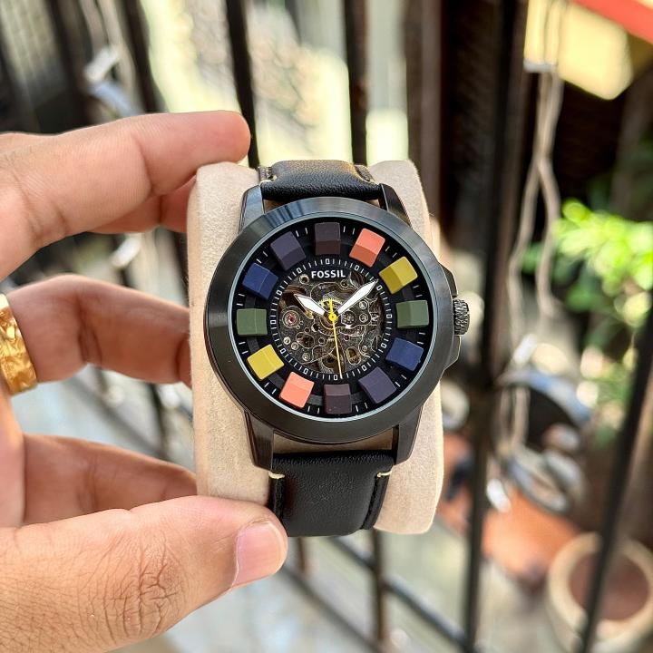 Fossil Grant Skeleton Rainbow Edition (With Og Box)