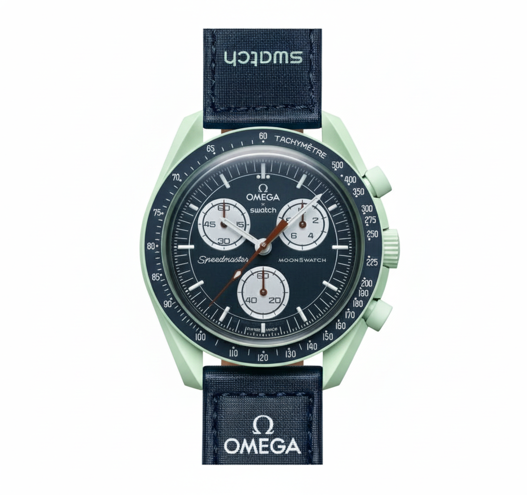 Omega X Swatch Bioceramic Moonswatch Mission To Earth