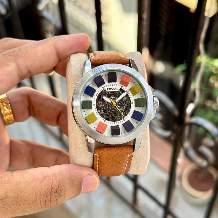 Fossil Grant Skeleton Rainbow Edition (With Og Box)