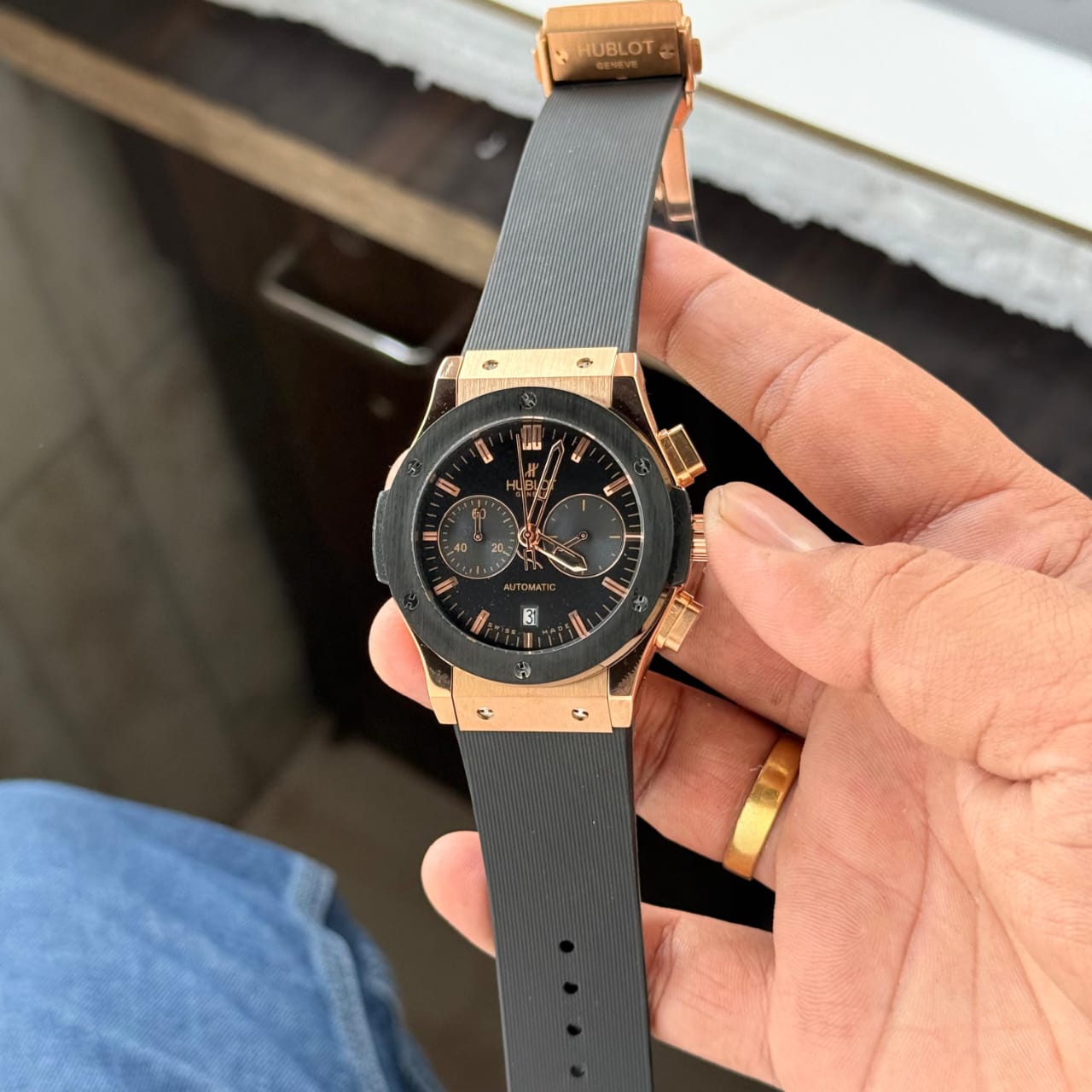 Hublot Big Bang Classic Leather Belt