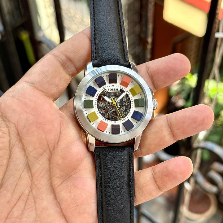 Fossil Grant Skeleton Rainbow Edition (With Og Box)