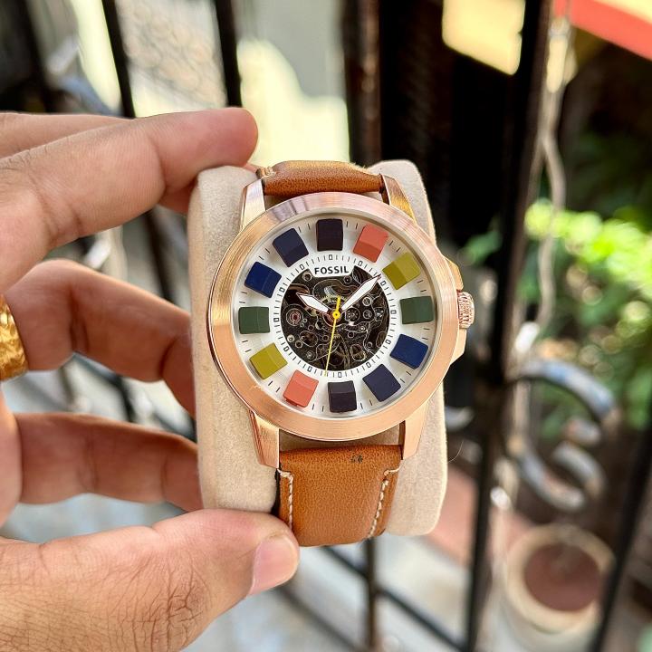 Fossil Grant Skeleton Rainbow Edition (With Og Box)