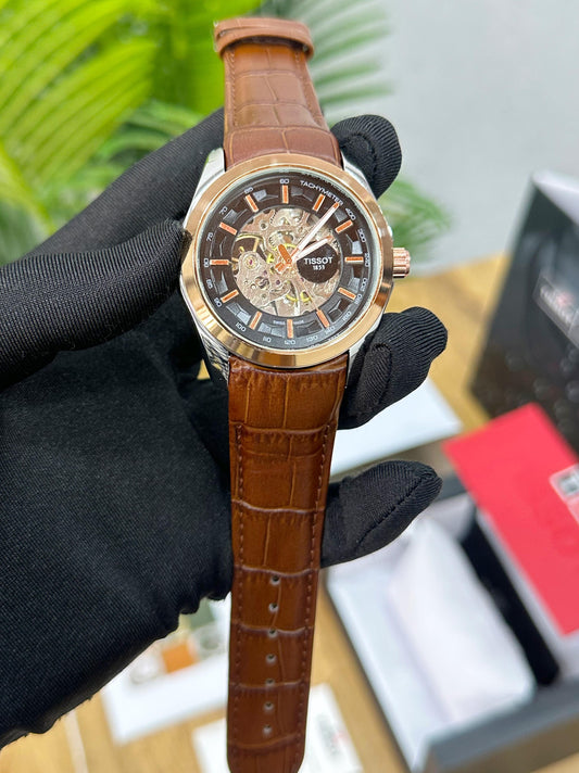 Tissot 1853 skeleton automatic